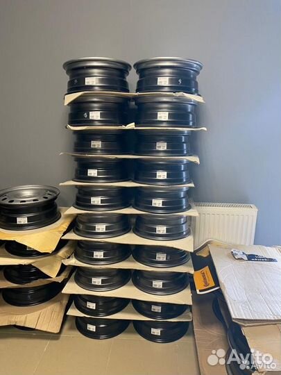 Диски штампованные r16 Kia Ceed серебро