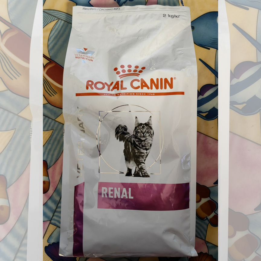 Корм для кошек royal canin renal сухой