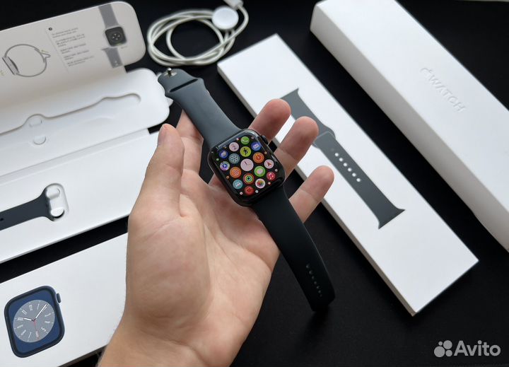 Apple Watch 8 45 mm Midnight