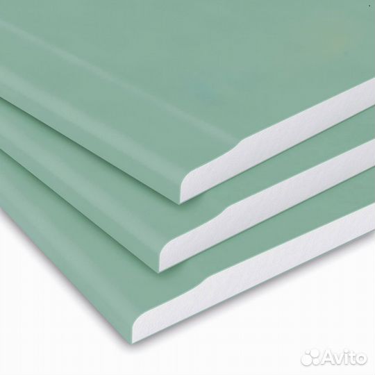 Гипсокартон Knauf 2500х1200х12,5 мм влагостойкий