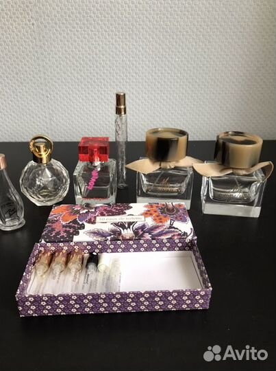 Флаконы из-под парфюма / духов для коллекции