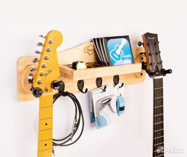 Настенный держатель для гитары Guitto GGS-10