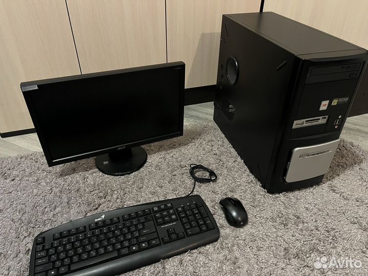 Домашний компьютер в сборе