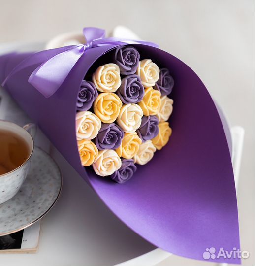 Шоколадные розы, букеты из шоколадных цветов