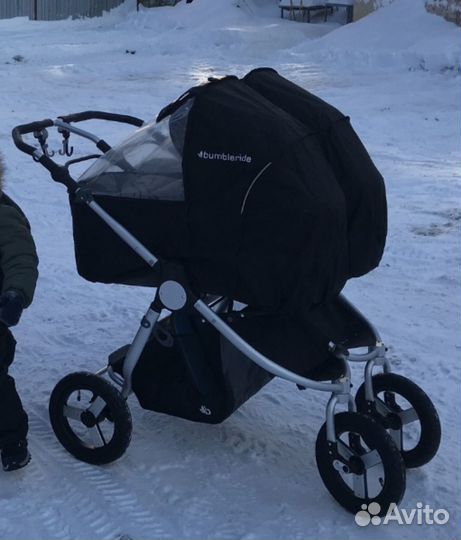 Коляска для двойни Bumbleride Indie Twin 2 в 1