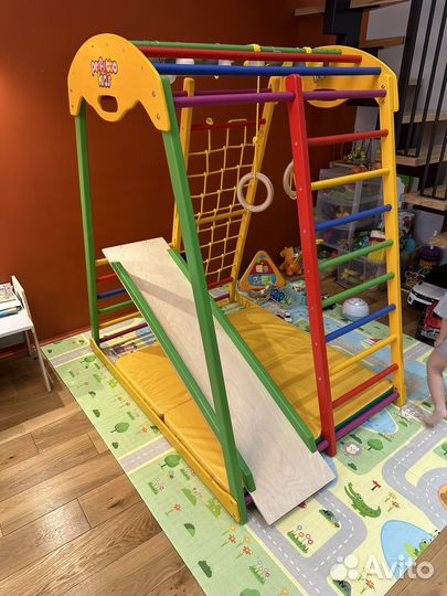 Детский спортивный комплекс с матом