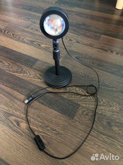 Лампа закат