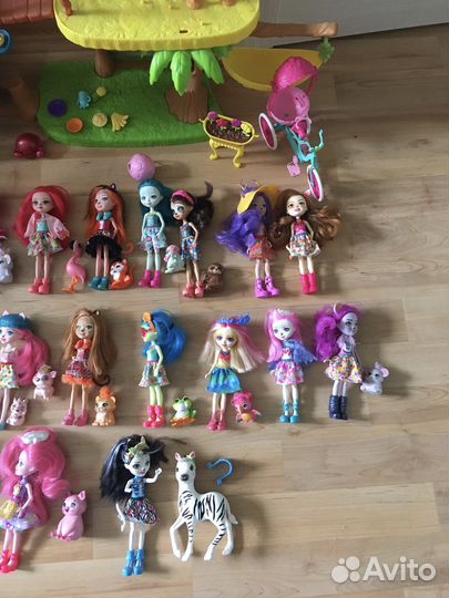 Enchantimals кукла (24 штуки) и дом