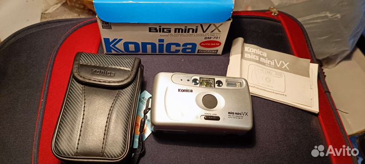 Плёночный фотоаппарат Konica big mini vx