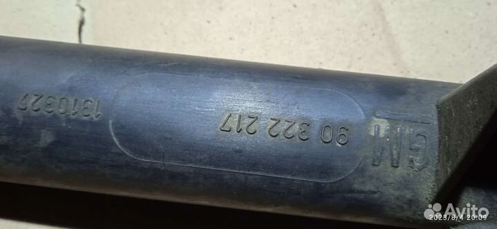 Патрубок системы охлаждения Opel Vectra a C16NZ