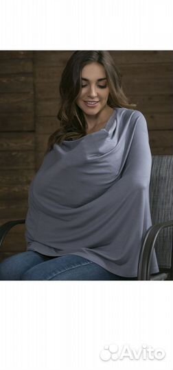 Накидка для кормления грудью, милк снуд