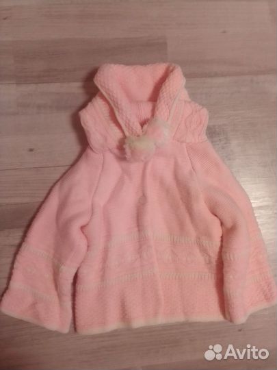 Плюшевая кофта детская