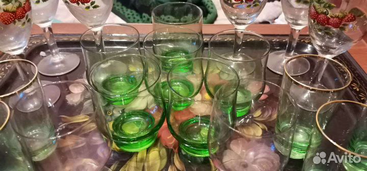 Обмен Рюмки стопки бокалы стаканы