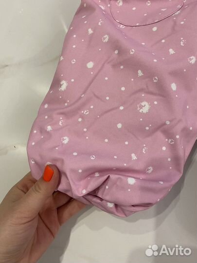 Зимний комбинезон для девочки 68