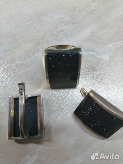 Серебряный комплект