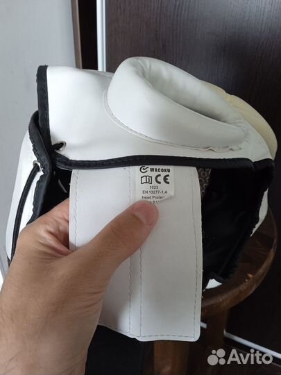 Шлем для кудо и др. единоб.(маска прочный пластик)