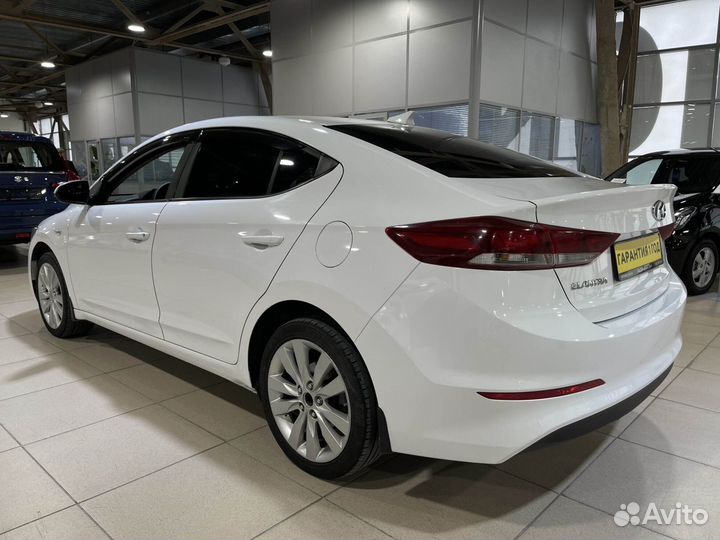 Hyundai Elantra 1.6 AT, 2017, 181 081 км