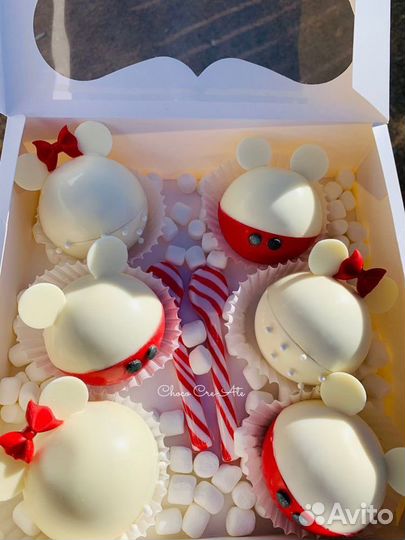 Шоколадные бомбочки с маршмеллоу