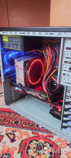 Игровой пк intel xeon E3-1270 V2\16gb\rx580 8gb