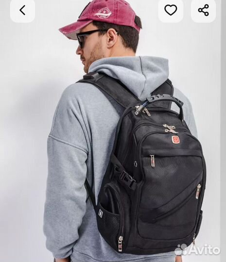 Рюкзак спортивный,унисекс, городской. Новый