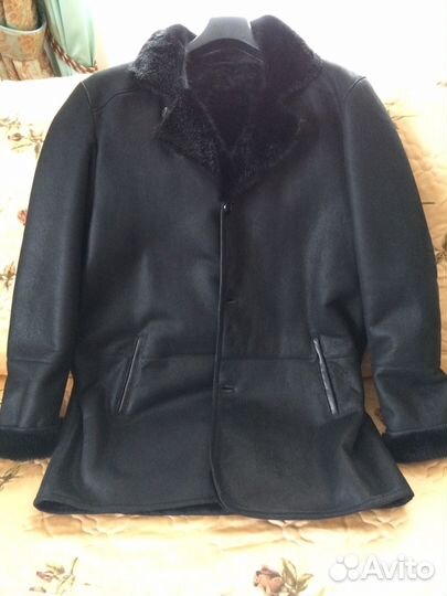 Р.56-58 Новая Фирменная Мужская Дубленка (Турция)