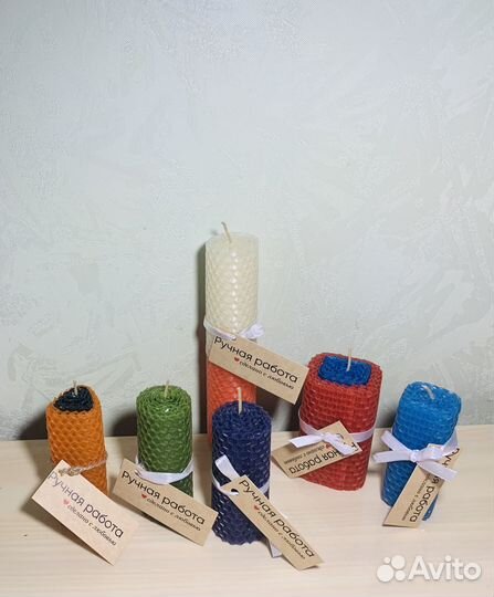 Свечи из вощины