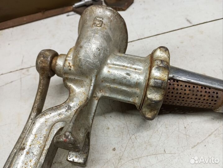 Соковыжималка шнековая ручная СССР