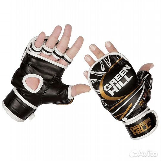 MMA-0555 Перчатки MMA Green Hill