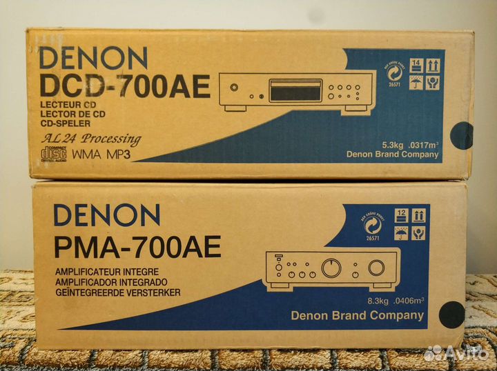 Интегральный стерео усилитель Denon PMA-700AE