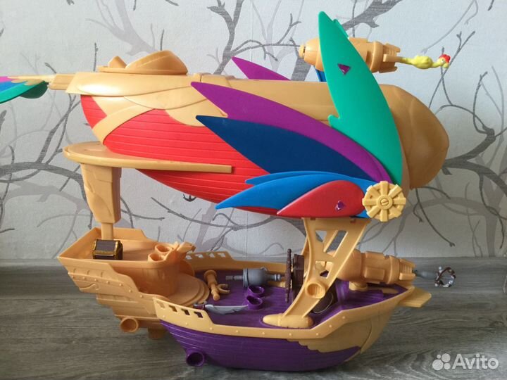 My little pony летучий корабль радуга