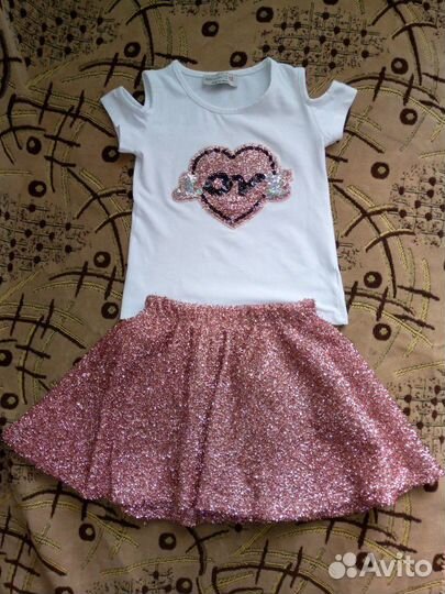 Майка и юбка