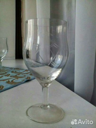 Стаканы, фужеры три комплекта