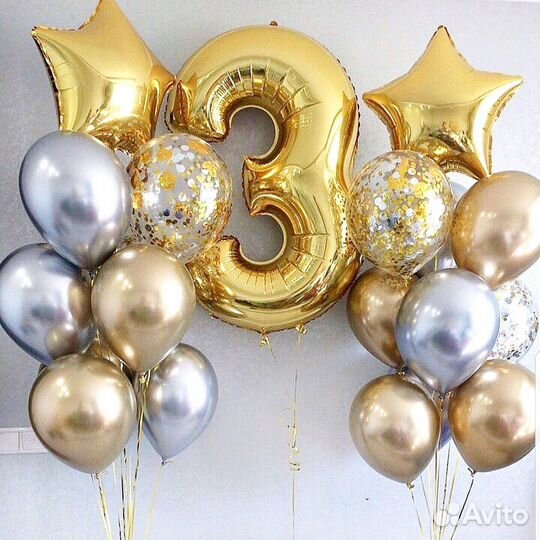 Воздушный шар с гелием