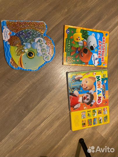 Развивающие игрушки сортер книжки пазл крупный