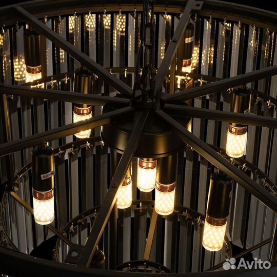 Люстра подвесная в спальню