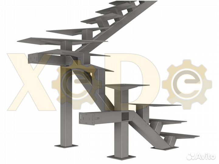 Проектирование лестниц. Чертежи, эскизы и проекты