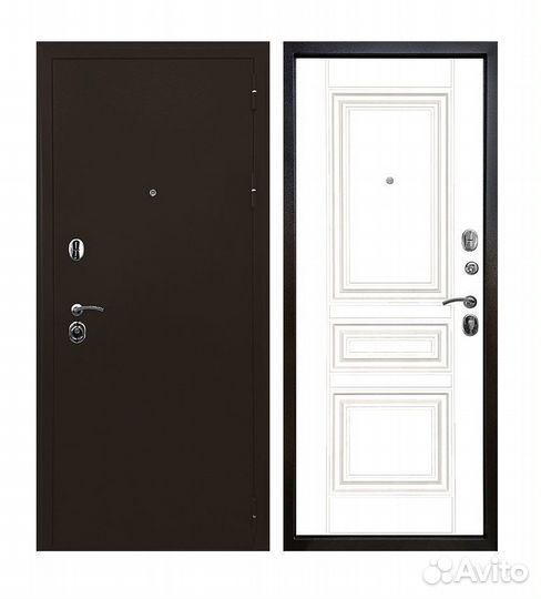 Дверь Термо Айсберг 3К дуб Коньяк