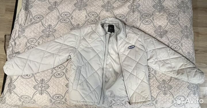 Куртка стеганая утепленная с отложным воротником