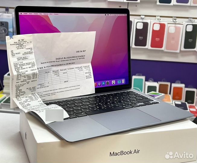 Масbook Аir 13 2020 M1 8/512Gb Space Gray