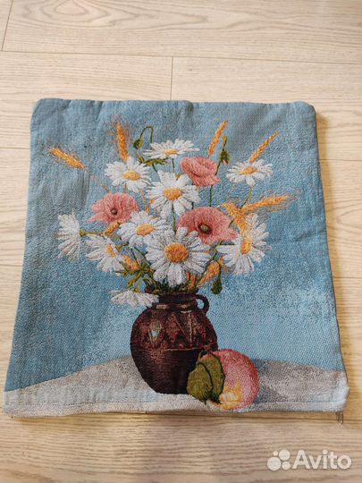 Наволочка декоративная 44*47 гобелен