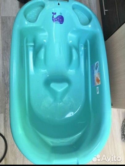 Ванночка для купания+стульчик+круг