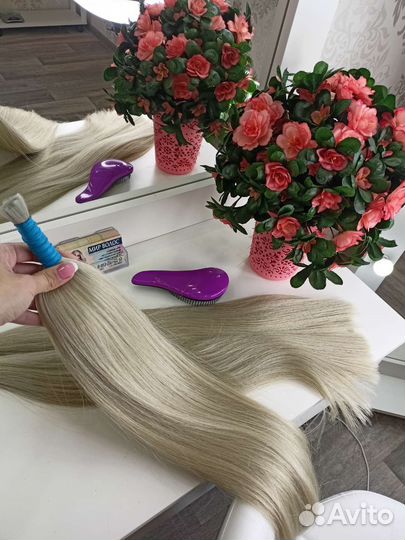 Волосы для наращивания 50см +наращивание