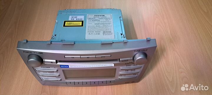 Головное устройство Toyota Camry V40