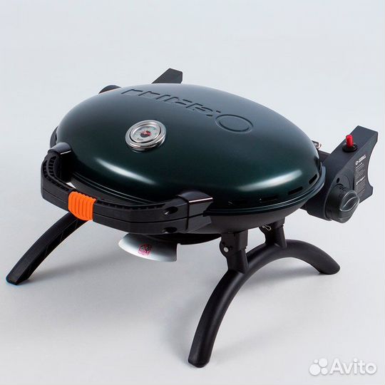 Портативный газовый гриль O-Grill 500MT (зелёный)