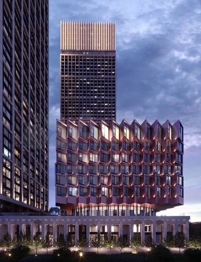 2-к. квартира, 66,4 м², 14/55 эт.