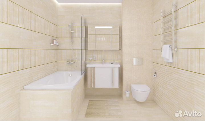 Laparet Concrete Плитка настенная серый 30х60