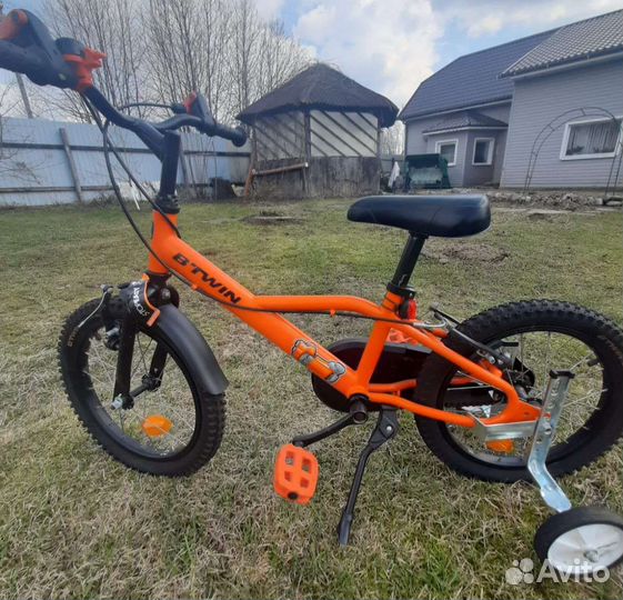Детский велосипед btwin robot 14
