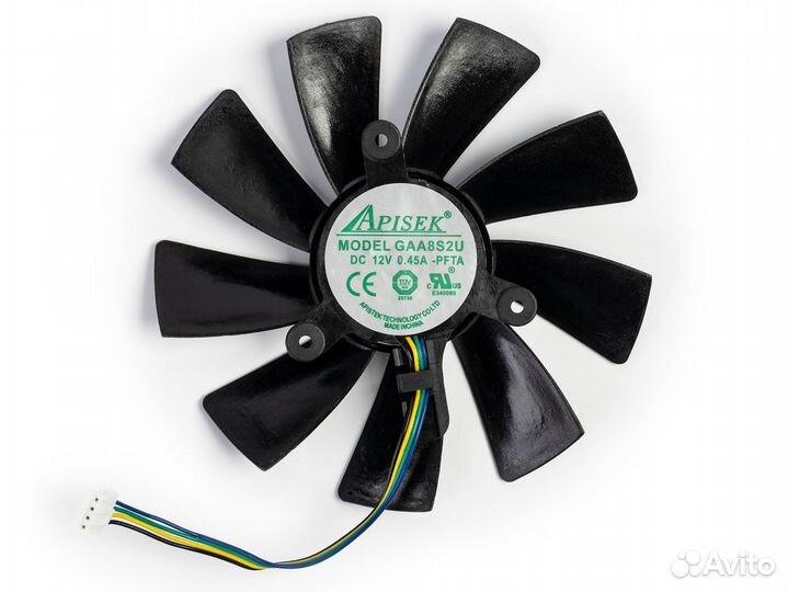 Вентилятор для видеокарты Zotac Mini 1080 100мм