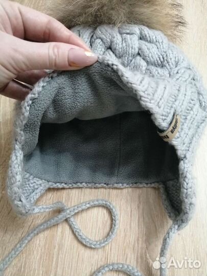Шапка детская для девочки зимняя