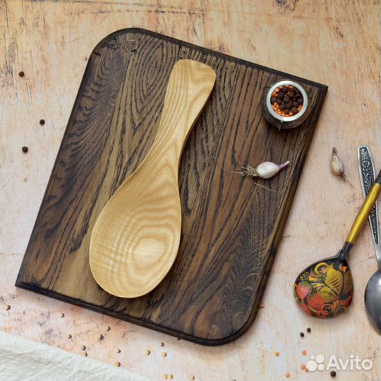 Деревянная подставка для ложки